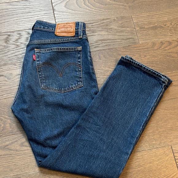 Levi's Denim - Levi's Wedgie Dark Indigo Straight Jeans